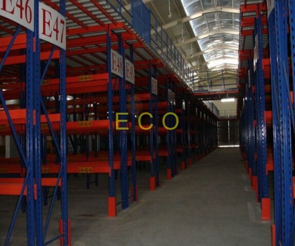 Quality Heavy Duty Warehouse Storage Racks , Uprights Mezzanine Adjustable Steel Storage Racks for sale