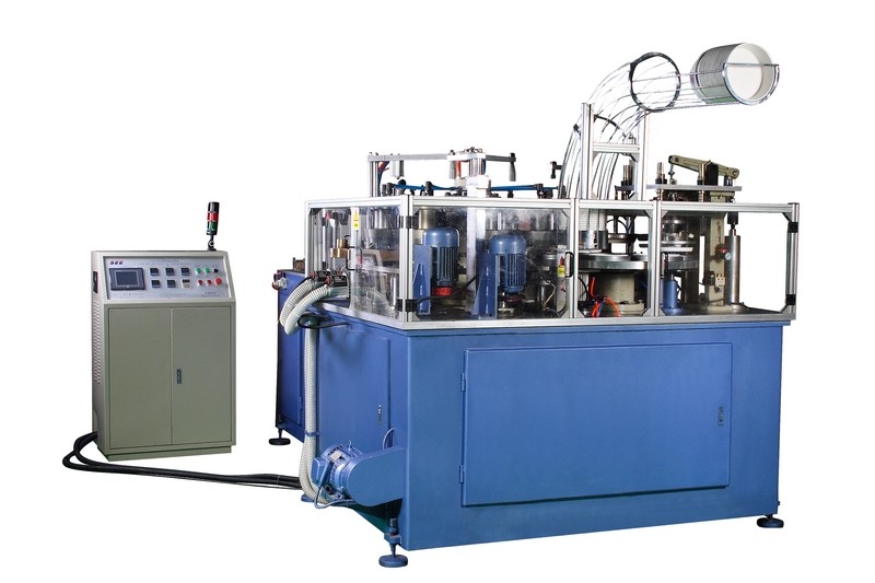 SCM-3000 15kw Rated Power Large Dimension PE Coated Paper Container Making Machine