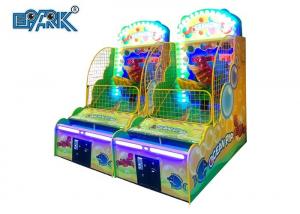 Quality Kids Amusement Game Machines Throw Ball Coin Operated Ocean Pop II For Two People for sale