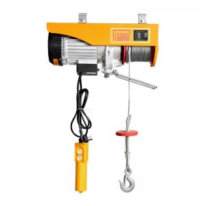 Quality Construction Electric Wire Rope Hoist 1000kg High Efficiency Stable Performance for sale
