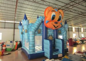 Quality Cartoon Commercial Bounce House , Attractive Inflatable Bounce House 5 X 5m for sale