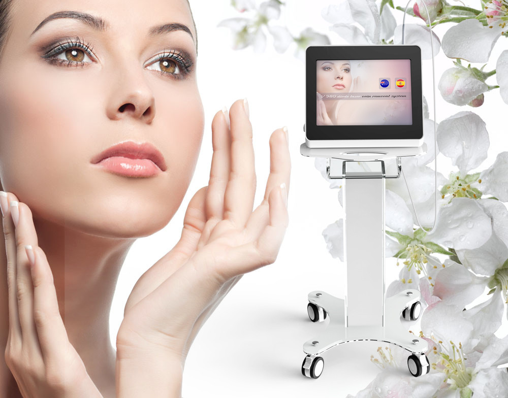 Buy Hot sale 980nm diode laser spider vein removal for clinic use at wholesale prices