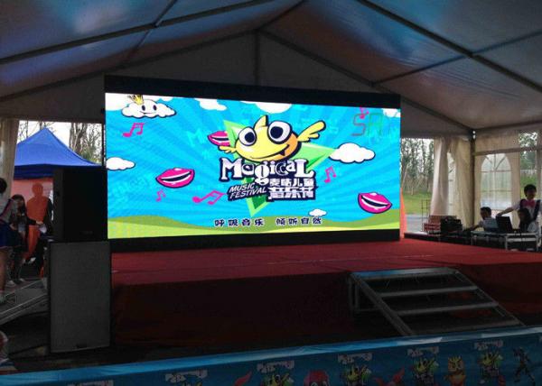 Buy Stage Movies Background Led Display Video Wall P3 111111 Dots / Sqm Pixel Density at wholesale prices