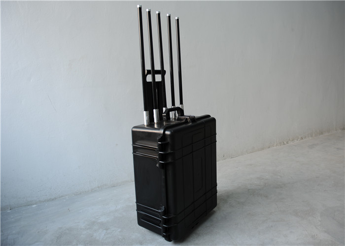 Quality 4 - 10 Bands High Power Signal Jammer , Signal Jamming Device For VIP Protection for sale