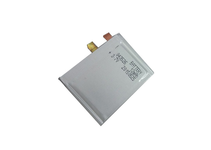 Buy Long Cycle Life Ultra Thin Lithium Polymer Battery 3.7V 043526 12mAh Rechargeable at wholesale prices