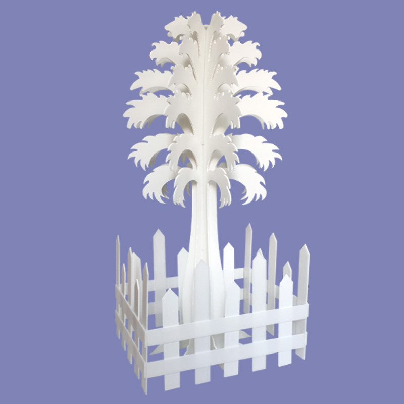 Quality 2-10mm Corrugated Plastic Furniture Corrugated Plastic Christmas Tree for sale