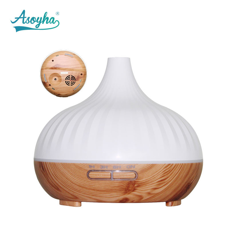 Quality Home Wood Grain Aroma Air Humidifier Ultrasonic For Laptop & Home Use for sale