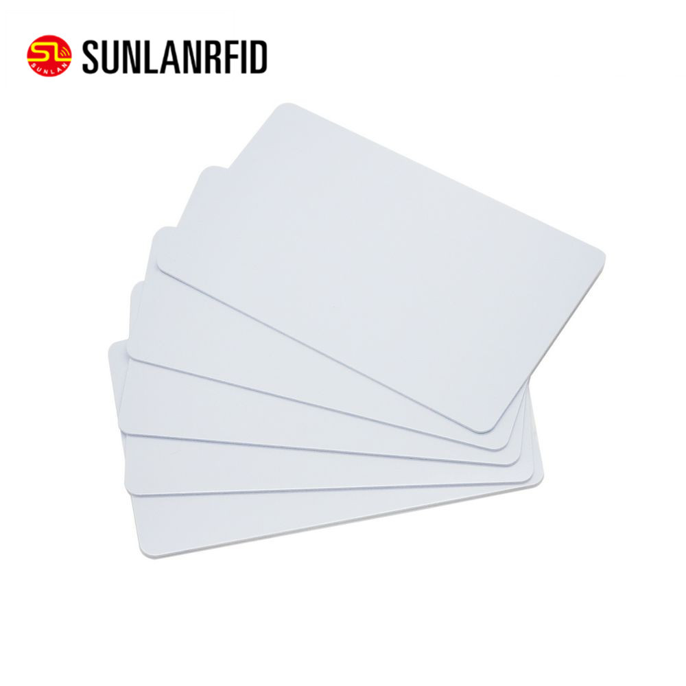 China Professional High Quality PVC Cr80 Plastic Blank RFID Chip Card on sale