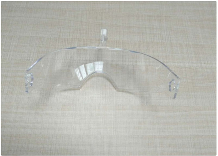 Quality Sturdy Compact Molded Plastic Optics Eye Protection Mask Eco Friendly for sale