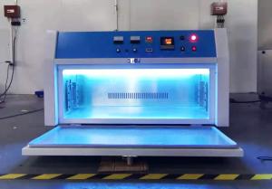 Quality Small Size Desktop Aging Test Chamber UVA340 UVB313 UVA351 1200mm UV Lamps for sale