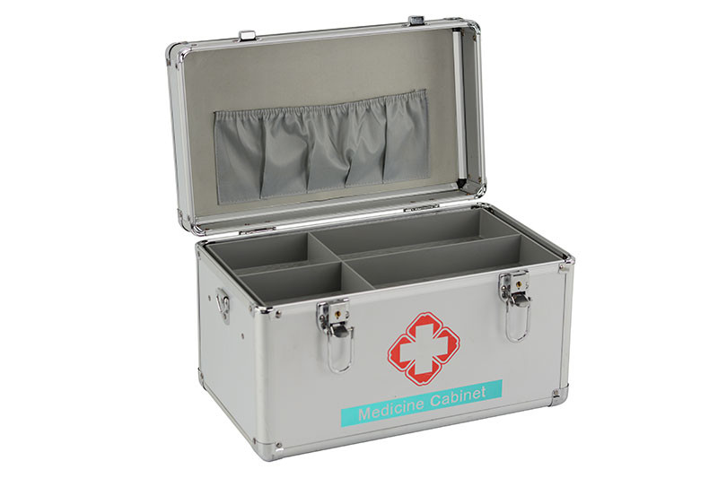 Quality Aluminum Medicine Chest Carrying Case, Aluminum First Aid Kit Box for sale
