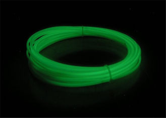 China Makerbot 3D Printer Glow In The Dark Filament Green , 1.75mm ABS Filament on sale