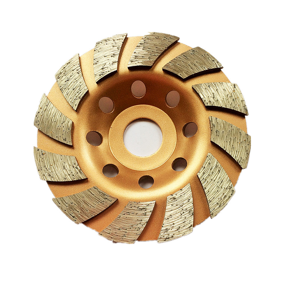 Quality 4-1/2 In Double Row Segmented Diamond Cup Wheel 4.5 Inch 115mm for sale