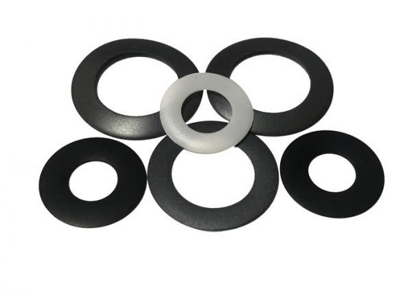 Buy 15MPa PTFE Ring Gasket , carbon fiber filled PTFE disc thickness 0.60mm at wholesale prices