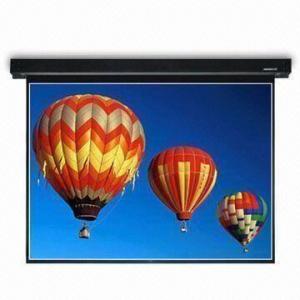 Quality Projection Screen with Glass-beaded Fabric, 2.5 Gain and 70° Viewing Angle for sale