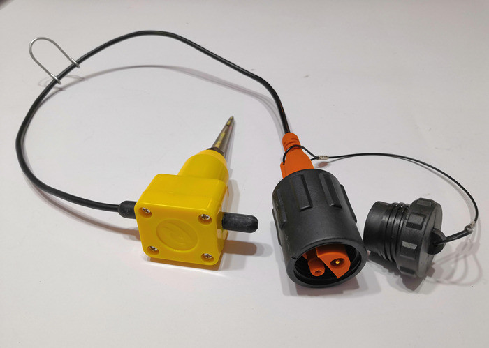 Quality 60Hz Vertical Geophone , Seismic Geophone Sensor KCK Male Connector for sale