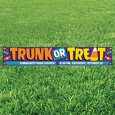 Quality Personalized Sidewalk Halloween Corrugated Plastic Yard Sign For Outdoor Decoration for sale