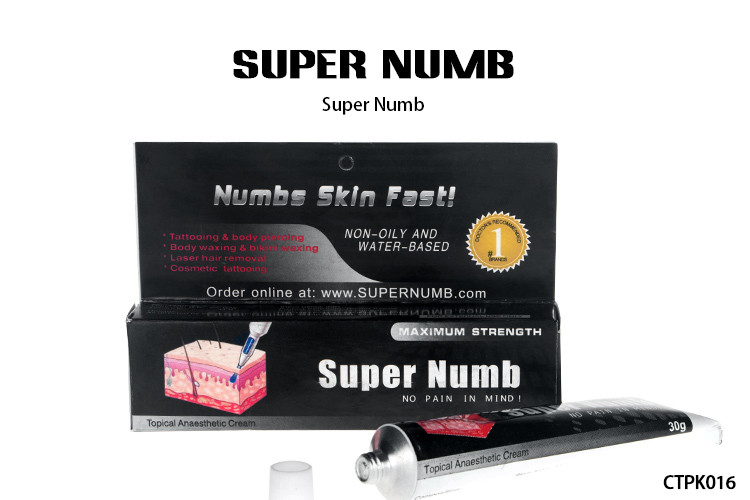 Quality Super 30g Skin Tattoo Numb Cream External Use Only Maximum Strength for sale