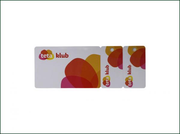 Buy 4 CMYK Frosted Plastic Business Cards RFID Read - Write Method Light Weight at wholesale prices