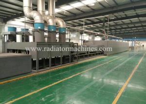 Quality Electric & Gas Aluminium Radiator Brazing Furnace 250 * 1200 Mm High Efficiency for sale