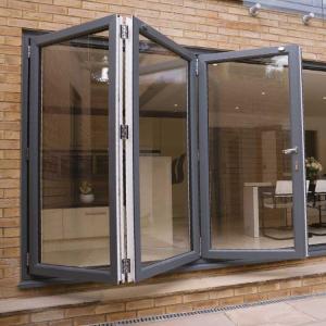 Quality Hollow Home 1800mm 1.3mm Slim Profile Bifold Doors for sale