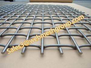 Quality Flat top crimped wire mesh for sale