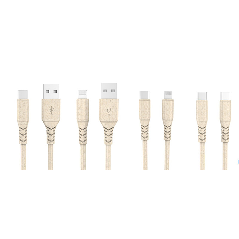 Quality Biodegradable Mfi Certified Lightning Cable USB C To 8 Pin C94 Cords 20W PD for sale