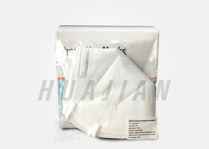 Quality Non Woven  5 Layers PFE 95% KN95 Particulate Filter Mask 95% for sale