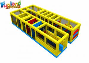 Quality 20*5m Inflatable Obstacle Courses for sale