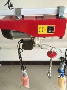 Quality Multipurpose Mini Electric Hoist 0.1-1T Loading Capacity With CE ISO Certification for sale