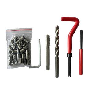 Quality ABN Thread Repair Kit 131pc SAE Drill Thread Restorer Kit For Restoring External for sale