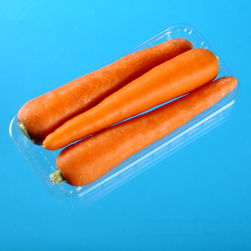 Supermarket 24*12*2.5cm Disposable Vegetable Trays