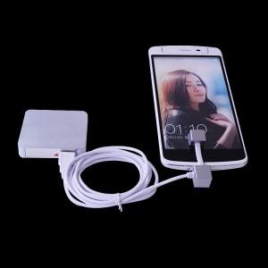China Acrylic Charging security display stand for cell phone with 2port alarm system on sale
