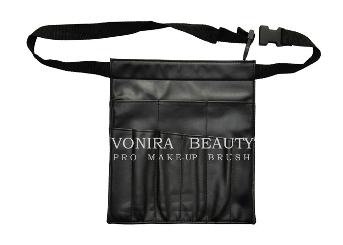 Buy Faux Leather Small Hip Makeup Brush Artist Waist Bag With Belt Strap at wholesale prices