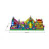 Buy cheap Obstacle Course Maze Kids 12m Bouncy Castle Theme Park from wholesalers