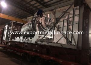 Quality 2000KGS Rotary Metal Melting Furnace Energy Saving Gas Fired Lead Scrap for sale
