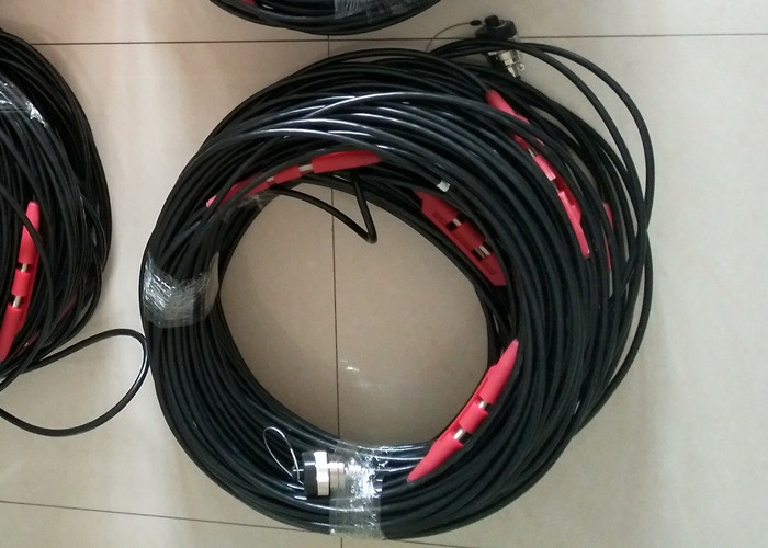 Quality Standard Seismic Refrection Cable 12 Channel NK 27 Femal Connector for sale