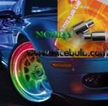 Quality Led wheel light Red,Green,Blue,RGB flash decoration for sale