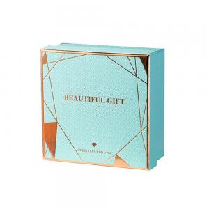 Quality Hot Stamping Lift-Off Lid Rigid Paper Box For Gift Set Packing for sale