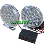 Quality LED Fire Emergency Strobe Warning Tow Truck Lights AMBER Emergency 2 FLASHING MODE for sale