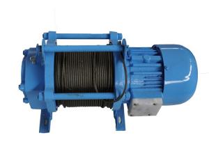 Quality Vertical 2T Rope Length 100m Material Handling Electric Winch for sale