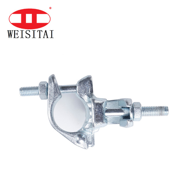 Quality 48.3mm Double Scaffold Coupler Right Angle Drop Forged for sale