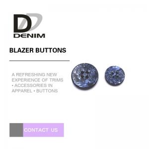 Quality Large Blazer Coat Buttons With Needle Detector Test For Casual Wear & Suit for sale