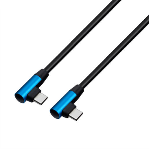 Buy cheap 2m 3m USB C To USB C Cables Angle Nylon Braided USB Data Transfer from wholesalers