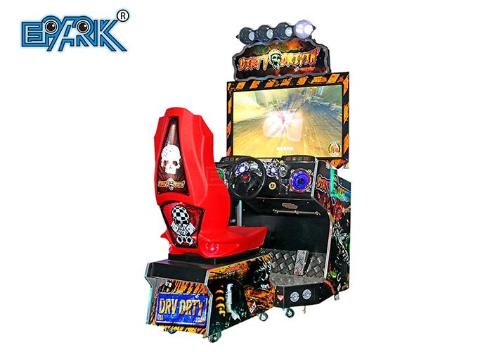 Quality Dynamic Dirty Driving Indoor Single People Racing Game Machine L167.5*W105*211 CM for sale