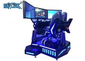 Quality Three Screen 9D VR Simulator Racing Car Virtual Reality Game Machine for sale