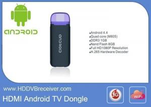 Quality Nand Flash 8GB Android Smart IPTV Box Smart TV Dongle Full 1080P Resolution for sale