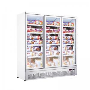 Quality Vertical Display Beverage Cold Drinks Cooler Refrigerator Upright Glass Door Freezer for sale