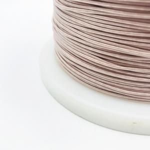 Quality 0.08mm * 270 Stranded Wire Self Bonding Dacron Cover Copper Litz Wire for sale