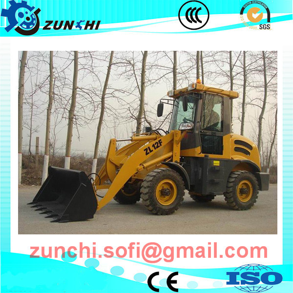 Quality Low price 1.2t front end wheel loader ZL12F made in china for sale